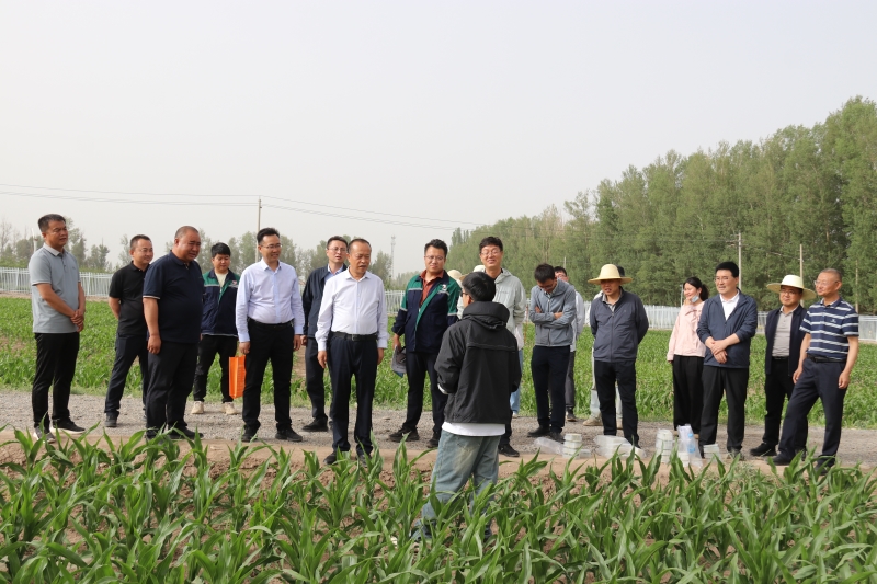 常宏到张掖试验站(场)调研时强调 统筹发展与安全 全面提升基地科研保障水平